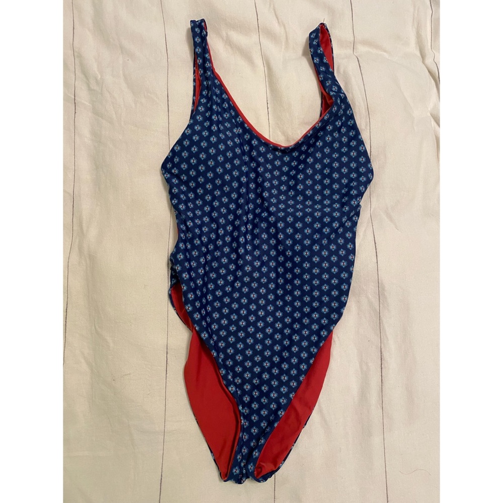 Reversible One Piece Swimsuit